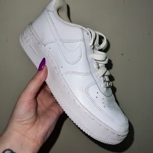 Nike Air Force 1S AF1s white 4.5Y